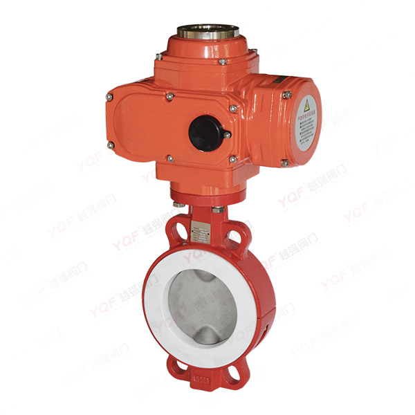 防爆電動對夾蝶閥
