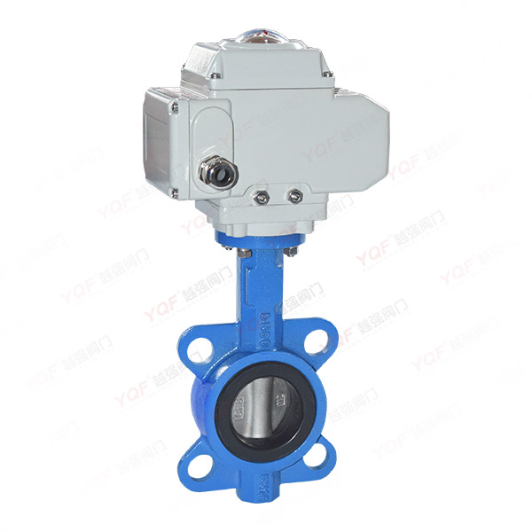 電動對夾蝶閥