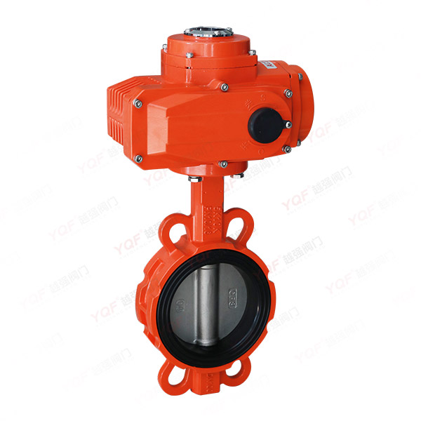 電動對夾軟密封蝶閥