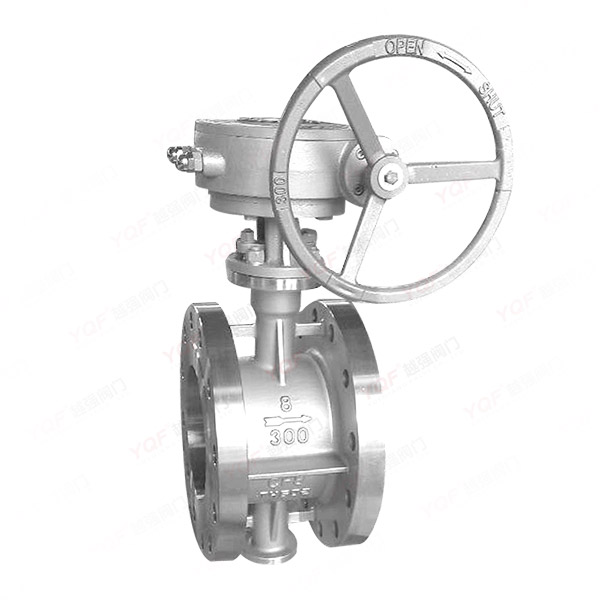 蝸輪不銹鋼蝶閥