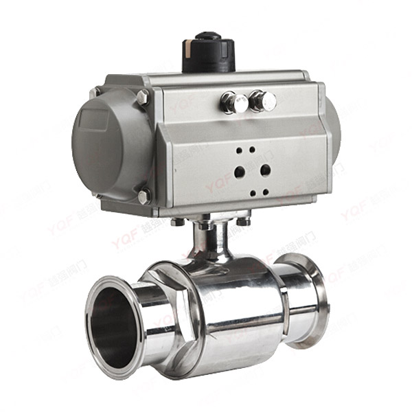 氣動衛(wèi)生級快裝球閥