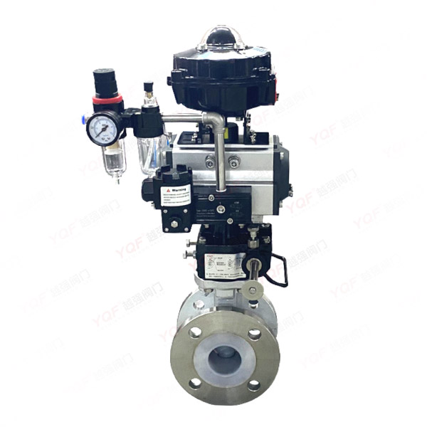 氣動(dòng)襯氟球閥